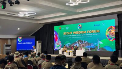 من المخيم الكشفي العالمي الإسلامي ٢٠٢٥ سيبوبور جاكرتا